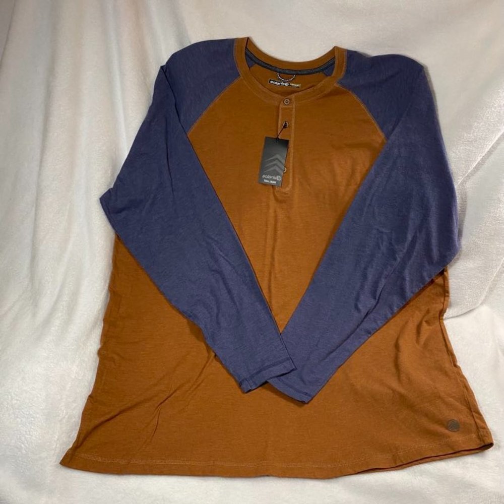 Men's Solaris 3XT Long Sleeve Henley - NWT